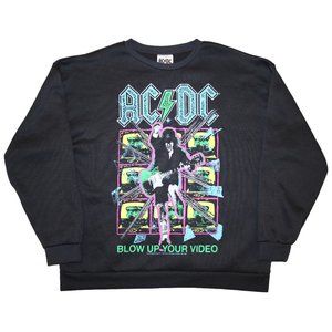 ACDC Pullover Size XL BLOW UP YOUR VIDEO